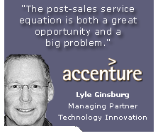 Accenture's Lyle Ginsburg on post-sales service